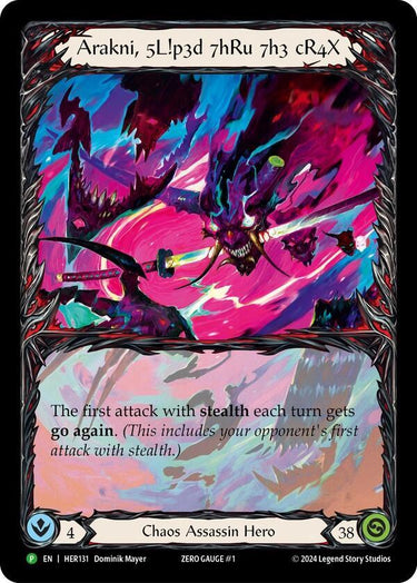 Arakni, 5L!p3d 7hRu 73h cR4X (Promo)